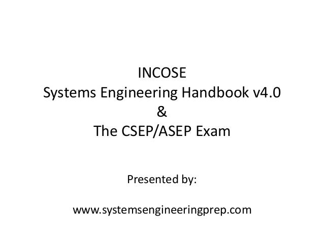 incose systems engineering handbook v3.2.2